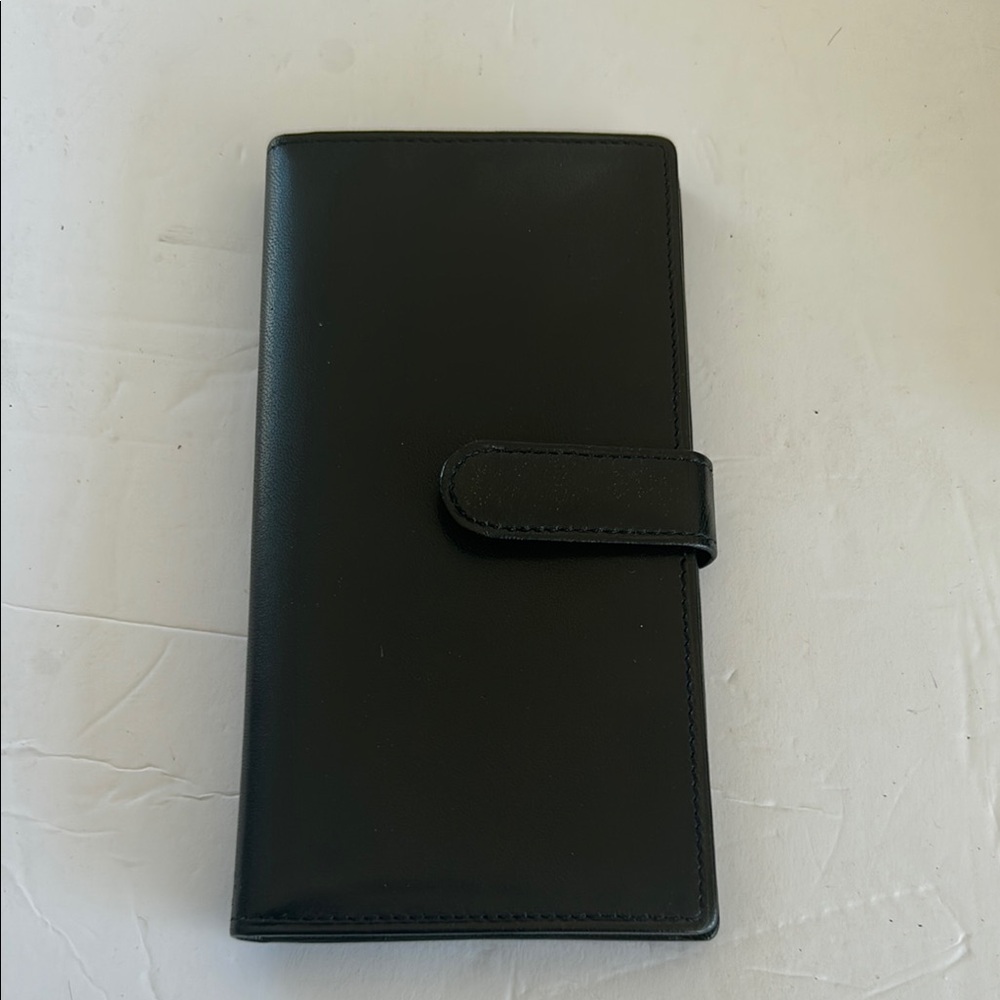 Elegant Black Leather Wallet